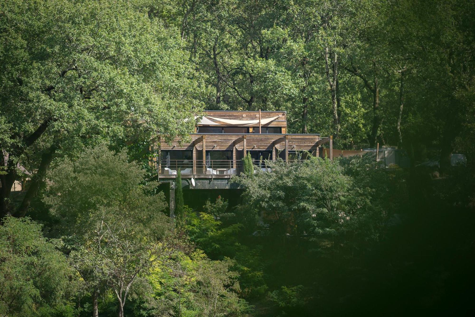 Prehistoric Lodge Vallon-Pont-dʼArc Esterno foto